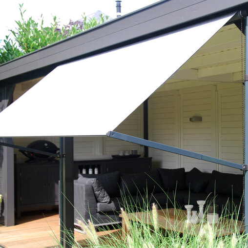 Coolfit balkon zonnescherm flex frame