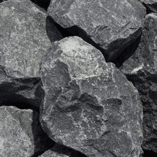 Basalt breuksteen 50 - 80 mm