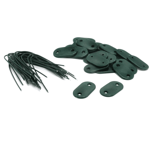 Bevestigingsset tuinscherm PVC groen