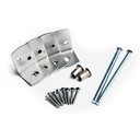 Bevestigingsset RVS voor betonpalen 10x10 cm