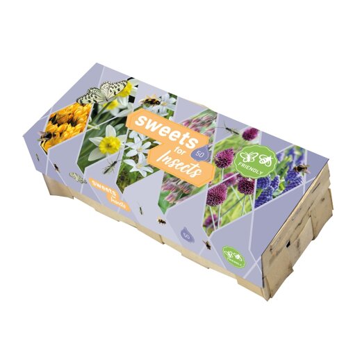 Bloembollen kistje Sweets for Insects Mix (50 stuks)
