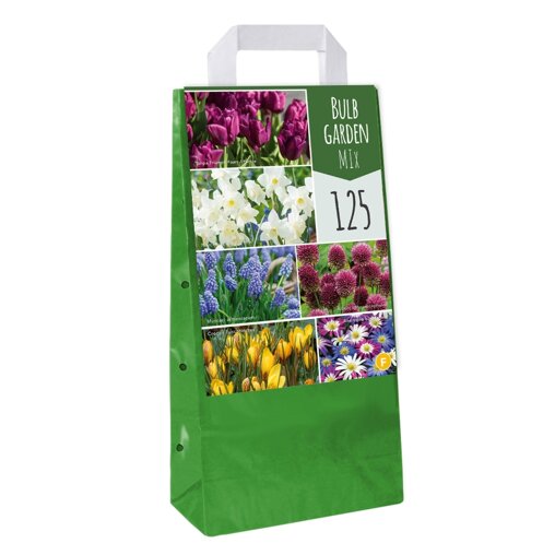Bloembollen tas Kleuren Mix (125 stuks)