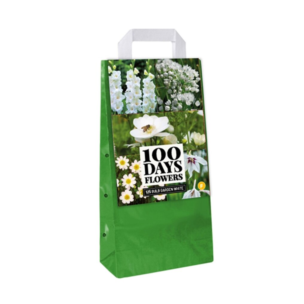 Bloembollen tas Garden White (125 stuks)