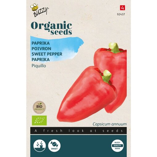Buzzy ® Bio Paprika Piquillo Voorzijde