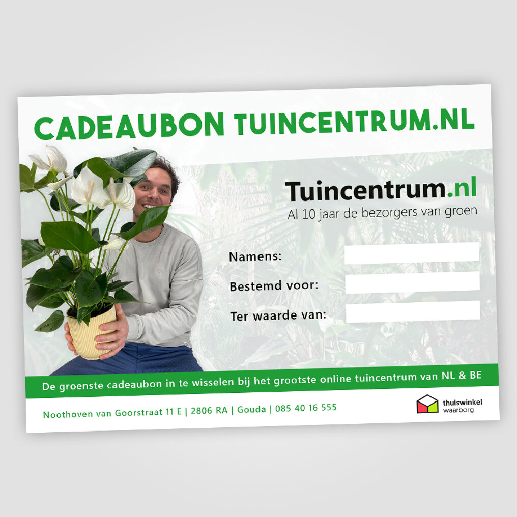 Cadeaukaart Tuincentrum.nl kopen? bezorgt ✓ Snel in Advies voor na aankoop
