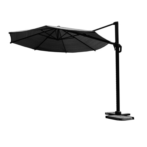 Coolfit zweefparasol Ø 3,5 meter - Antraciet