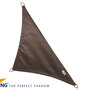 Coolfit schaduwdoek driehoek 90° - Antraciet