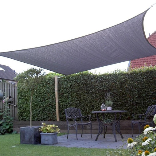 Coolfit schaduwdoek vierkant