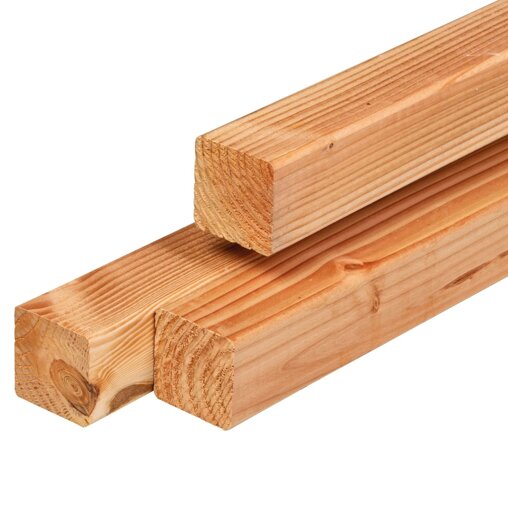 Douglas paal blank 6,5x6,5 cm