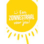 Kaartje 'Zonnestraaltje'