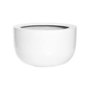Pottery Pots Essential Sunny ronde plantenbak glanzend wit