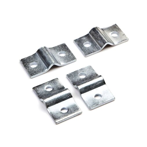 Gaasbevestiging RVS set voor 4 stuks