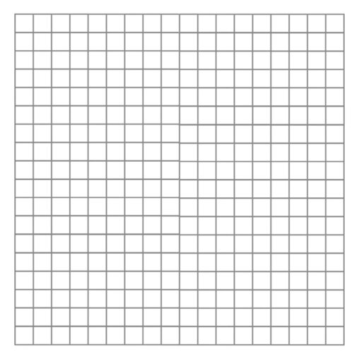 Gaaspaneel thermisch draad verzinkt 180 x 180 cm