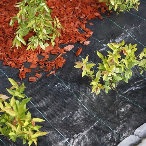 Nature worteldoek zwart