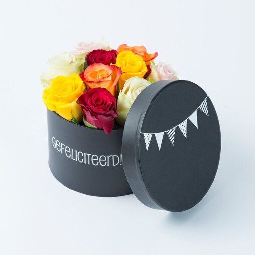 Rozentaart Gefeliciteerd