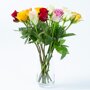 Brievenbus Rozen gemengd vaas
