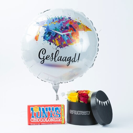 Cadeaupakket Geslaagd Combi Deal