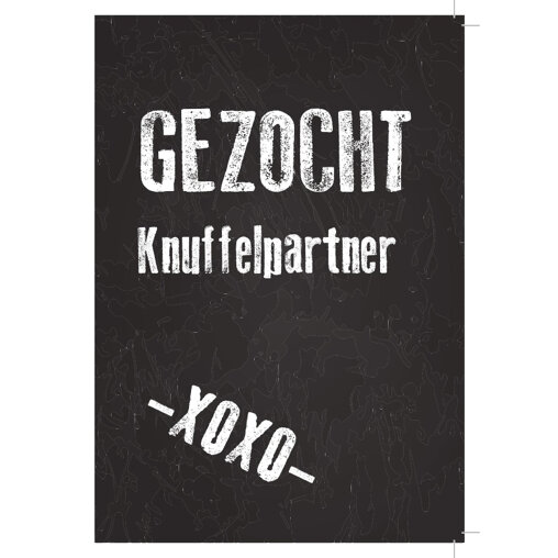 Kaartje 'Knuffelpartner'