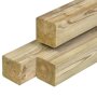 Grenen paal geïmpregneerd 8,8 x 8,8 cm