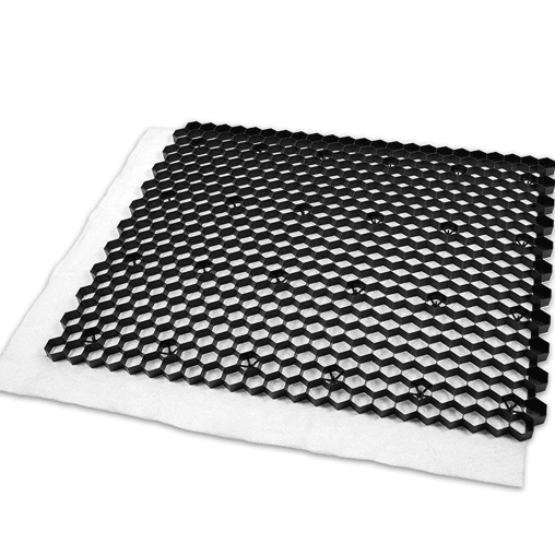 Grindplaten inclusief worteldoek zwart