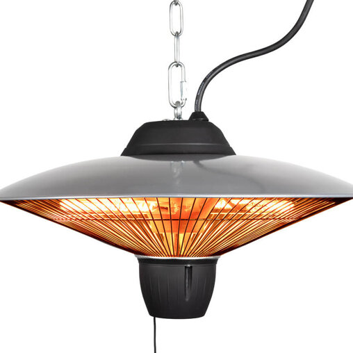 Hangende terrasverwarmer infrarood 2000Watt
