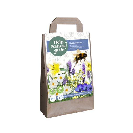 Bloembollen tas Happy Bee Mix (voor 1 m2)