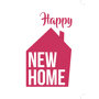 Kaartje 'Happy New Home'