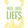 Kaartje 'Heel Veel Liefs'