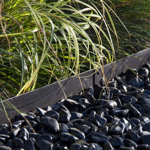 Kantopsluiting Metal zwart gecoat