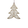 Hangdecoratie Boom Goud