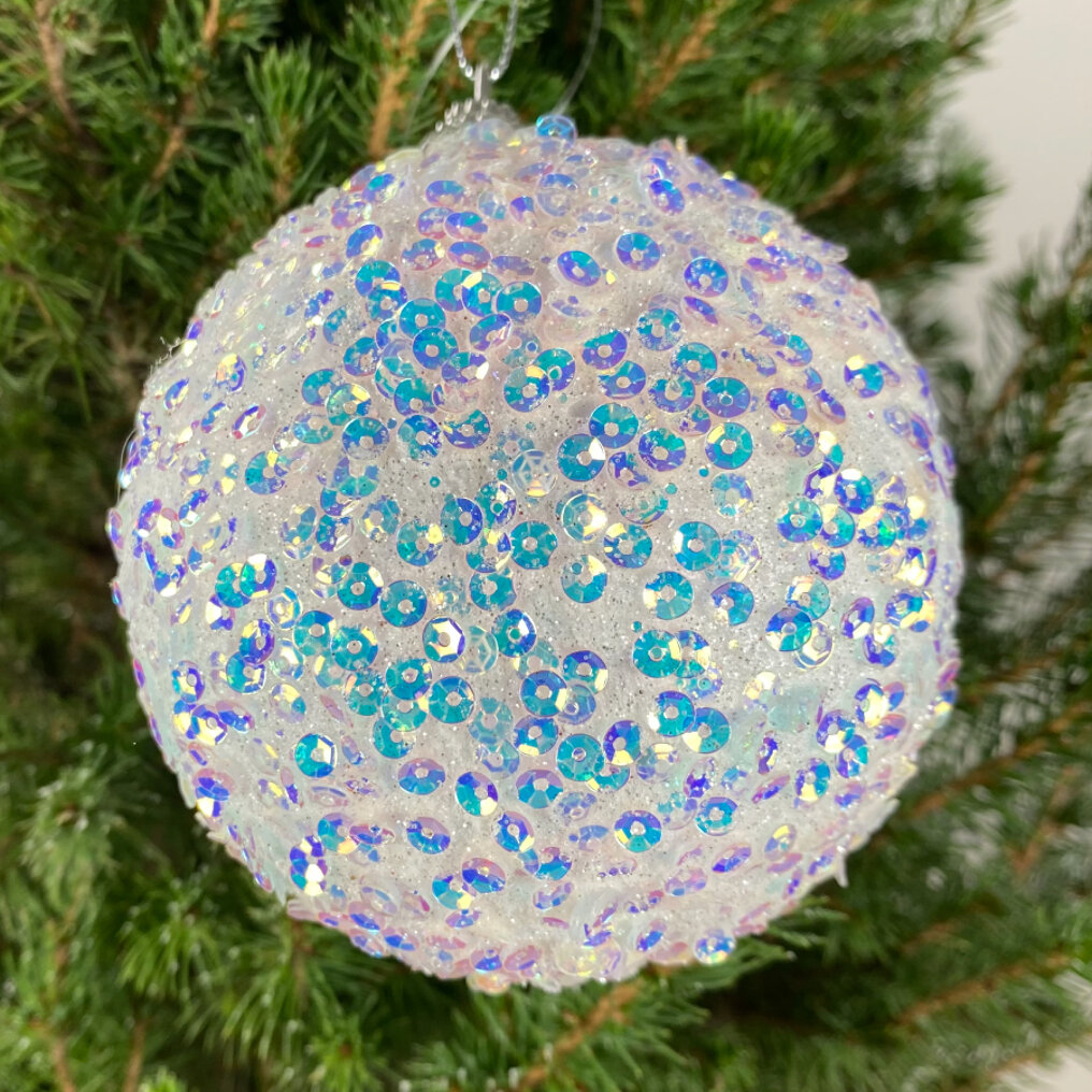 Onverbiddelijk worstelen In het algemeen Kerstbal wit met glitter kopen? Tuincentrum.nl bezorgt ✓ Snel in huis ✓  Advies voor en na aankoop