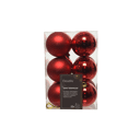 Kerstballen Rood (12 stuks)