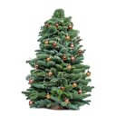 Echte kerstboom mini (incl. versiering)