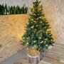 Kunstkerstboom groen incl. LED 185 cm