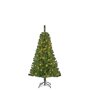 Kunstkerstboom groen inclusief LED-verlichting 155 cm