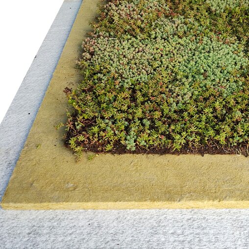 Lichtgewicht groen dak per vierkante meer