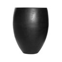Pottery Pots Natural Bond ronde plantenbak zwart