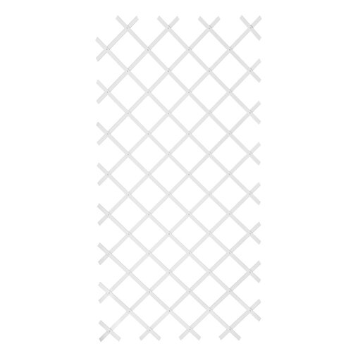 Nature klimrek wit kunststof 100 x 200 cm