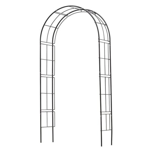 Nature rozenboog zwart metaal