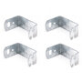 Paalbeugels gegalvaniseerd 4 stuks