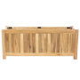 Planter hardhout rechthoek (100 x 40 x 40 cm)