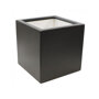 Planter Smooth antraciet vierkant (40 x 40 x 40 cm)