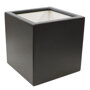 Planter Smooth antraciet vierkant (50 x 50 x 50 cm)