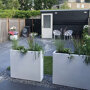 Planter Smooth in de tuin