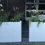Planter Smooth in de tuin