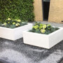 Planter Smooth in de tuin