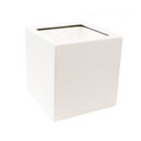 Planter Smooth wit vierkant (40 x 40 x 40 cm)