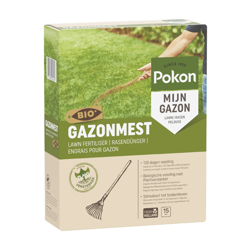 Pokon Bio Gazonmest voor 15 m²