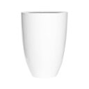 Pottery Pots Essential Ben ronde plantenbak middelhoog glanzend wit