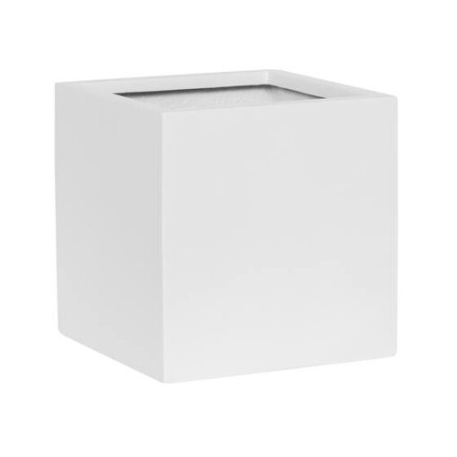 Pottery Pots Essential Fleur vierkante plantenbak mat wit